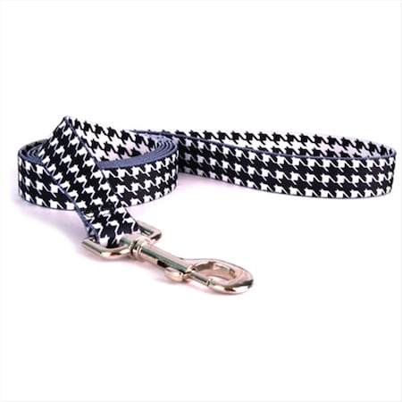 1 In. X 60 In. Houndstooth White And Black Lead
